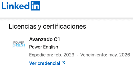 clases de inglés online con certificación